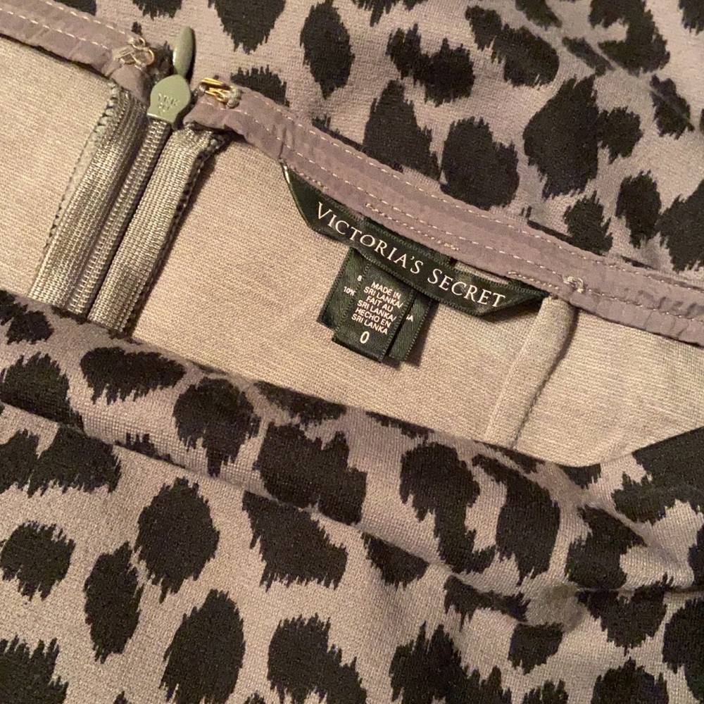 Victoria’s Secret leopard skirt